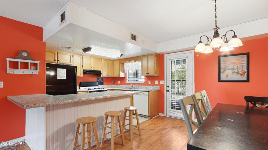 If you're in search of a home away from home, dream of living on vacation, or want to earn income from a short-term vacation rental, 141 W Leslie Ln in the highly sought-after Panama City Beach may be the perfect option for you. Just steps away from the stunning white sand beaches of the Gulf, this property offers much more than just location. Enjoy multiple pools, playgrounds, mini-golf, pickleball courts, and tennis facilities, all within this secure gated community. The unit features two bedrooms, two full bathrooms, and a half bath, along with a master bedroom balcony, a patio, a full kitchen, and a spacious open-concept living area that includes the dining and kitchen spaces. Priced to sell quickly, this property won't last long on the market. Contact your favorite realtor today to schedule a showing!