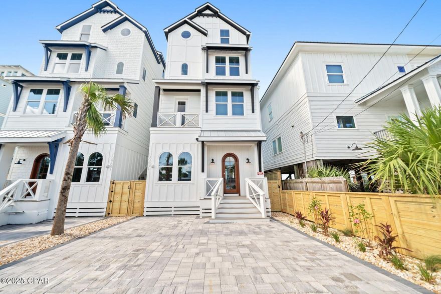 CONTACT LISTING AGENT TO DISCUSS NEW HUGE SELLER INCENTIVES BEING OFFERED.  Welcome to beachfront luxury! ''Emerald Dream'' is a superbly constructed 6-bedroom, 6.5-bathroom home features high-end finishes and custom touches throughout. The open-concept kitchen showcases elegant fixtures and ample seating, flowing seamlessly into a spacious living area with breathtaking ocean views. Each bathroom is a masterpiece, with unique custom tile work for a spa-like experience. Enjoy endless entertainment in the rec room, complete with a pool table. Perfectly positioned for relaxation, this stunning property provides a sophisticated coastal retreat right on the water's edge.