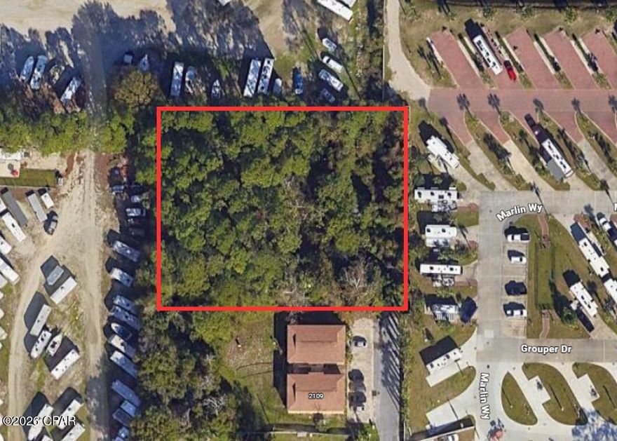 Prime commercial development opportunity in the heart of Panama City Beach. This approximately 0.85-acre commercially zoned parcel on Hinson Ave offers excellent investment potential just off Front Beach Rd near the Thomas Dr intersection. Positioned in a high-growth area surrounded by residential communities, vacation rentals, hotels, restaurants, and strong tourist traffic, the property is ideal for a variety of commercial or mixed-use developments.

Its central location provides quick access to the beach, major attractions, and key thoroughfares, making it a strategic opportunity for investors, developers, or business owners looking to capitalize on Panama City Beach's continued growth.