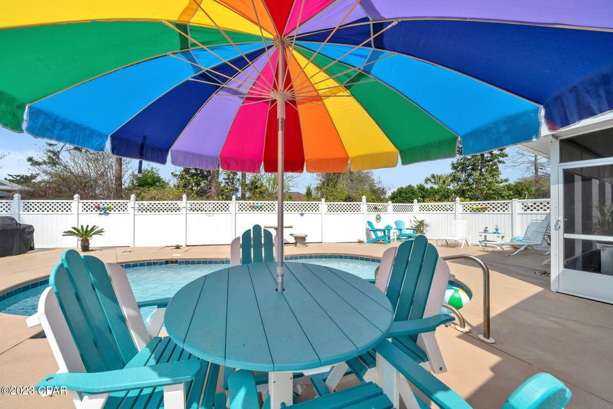 You must see this beautiful home! This community is a wonderful place to live or create an income producing property with many great features. The location is particularly appealing, being centrally located to the beach, harbor, and lagoon. The 4 bedrooms and 2 bathrooms are sure to provide ample space for a family or guests, and the 10 x 26 saltwater pool and screened-in back porch offer the perfect spot for relaxation and entertainment.



The roof, HVAC system, and hot water heater have all been recently replaced, ensuring that the home is in good condition for years to come. The newly tiled master shower and other upgrades add to the appeal of the property and make it a must-see for anyone looking for a beautiful home or rental property in a great location. Hidden Pines V offers no HOA Fees and is a fantastic place to call home, and I'm sure anyone who visits will be impressed by all it has to offer!