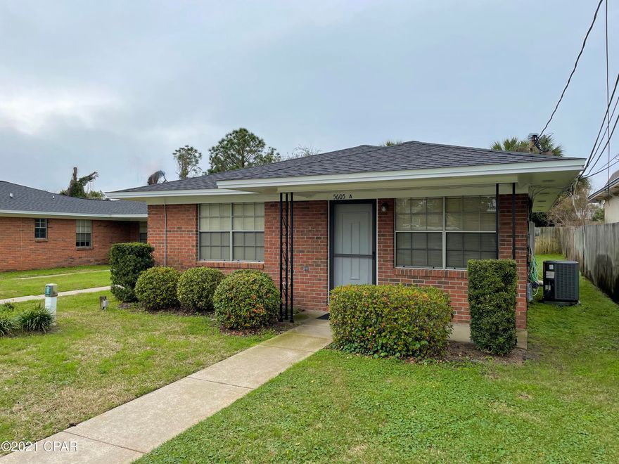 Very well kept apartment in a great area of the beach. It's a short distance to the gulf as well as all the great restaurant ands things to do on the beach. This apartment has new floors in the kitchen and bathroom, new carpet in the living area and bedroom, plus a new tub. It has washer dryer hookups and ample storage inside the unit along with some outside storage. Tenant is responsible for all utilities, including electric, water cable and internet. No pets allowed.