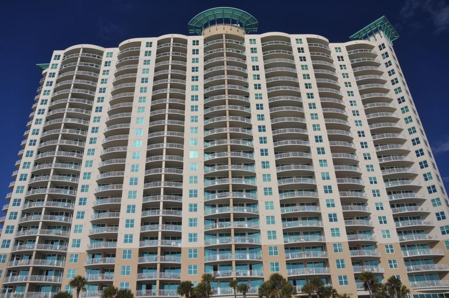 One of the best (and most private views) on the Gulf of Mexico from this one-bedroom, two bath floor plan at Aqua. Located on the twentieth floor of this sophisticated project, this unit is for the discriminating buyer who appreciates the beautiful finish work and thoughtful floor plans at Aqua. This unit features a gulf front living/dining/kitchen area and gulf front master bedroom. In addition, there is a bunk area near the entry door that provides flexibility. Two full bathrooms assure for convenience. Sold completely furnished, all you have to do is bring your clothes and groceries! Aqua boasts an array of amenities including two gulf front pools, hot tub, fitness center, and community room.  [Hurry! Building is closed for HVAC repairs between October 22 and December 27, 2016.] Located very close to Pier Park, you cannot be in a better position to enjoy everything that PCB has to offer and, if you choose to rent out your investment, you will benefit even more! [Please note: In addition to the regular monthly fee, a special assessment for this type of unit of $222.52 per month for the year 2016 has been adopted by the Board of directors of Aqua for HVAC work that will be completed late 2016. Details available from your real estate agent and HOA.]