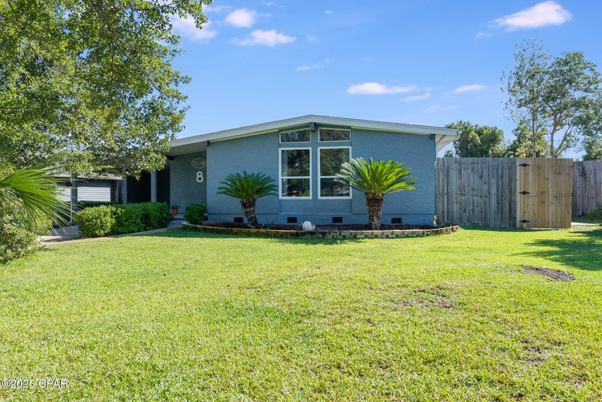 Where comfort, charm, and convenience meet!
Located in the heart of Panama City, this 3-bedroom, 2-bath home offers the perfect blend of country living and city convenience. Enjoy relaxing on the beautiful backyard deck or spending time with your friendly roosters, Ben and Jerry, and the four hens that have just begun laying fresh eggs in the cozy chicken coop.
No HOA and plenty of space to live freely — bring your RV, boat, or toys and park them under the covered RV area. The property features both well and city water, a detached 2-car garage, and an additional shed for tools or outdoor equipment. Garden enthusiasts will love the producing fig tree and passion fruit, thriving muscadine grapes, blackberries, and young lemon, lime, and peach trees ready to flourish.
This home has so much to offer — all that's missing is you. Schedule your private showing today with your favorite real estate agent and come see what makes this property truly special!