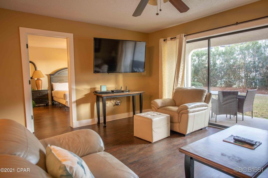 UNDER CONTRACT. SELLER ACCEPTING BACKUP OFFERS! One of the nicest Edgewater units with a gulf view. This unit was renovated in 2018 and comes turn key, fully furnished. Currently a vacation rental with income potential. The Edgewater Community has so much to offer including 6 tennis courts, a golf course, convention center, dining options, multiple swimming pools, exercise facility, arcade, and beach access with trolleys to take you between your unit and the pristine emerald water of the Gulf Beaches. This is truly a resort you almost never have to leave.

Roof replaced in 2017. A/C replaced February 2020.