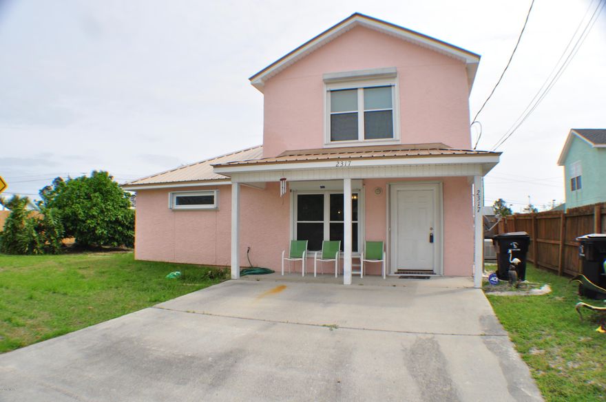 CURRENTLY UNDER CONTRACT, SELLER ACCEPTING BACKUP OFFERS. Great location for this 3BR/2.5BA home!  The home has a brand new addition...a master suite fit for a king & it's on the first floor and handicap accessible.  The two additional bedrooms are on the second floor & there is a stair lift installed.  The home features an open-floor plan, a whole house generator, and plenty of storage space.  The seller completed painting the exterior with elastomeric paint & the lot includes an open patio with storage shed & a huge and healthy grapefruit tree!  The home is located in a quiet neighborhood, and you are just one block from 2 major grocery stores & many restaurants, & less than 5 minutes from the beach, boat ramps &  marinas.   All info is approx. & must be verified by Buyers if important.