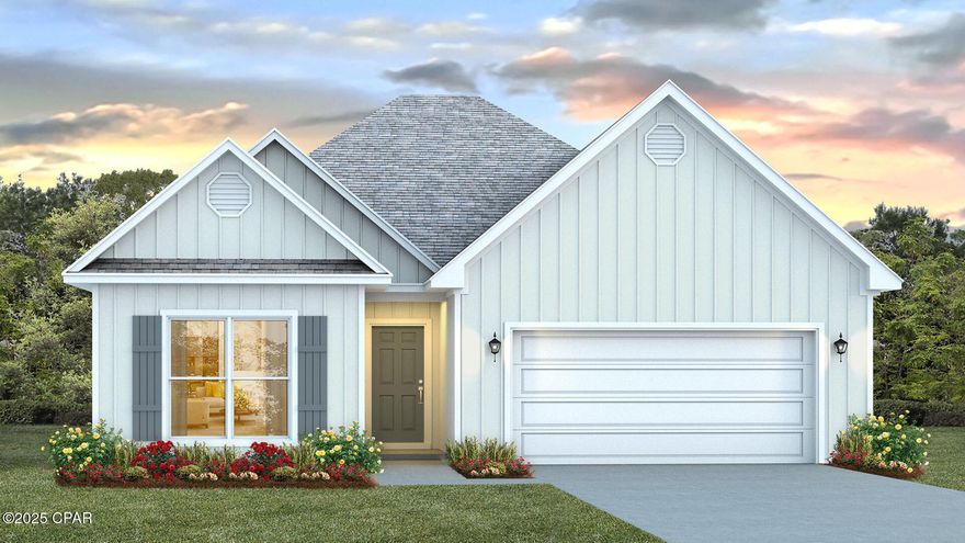 Welcome to 218 Dama Del Mar Way, a new home at Caballeros Estates at Hombre, located in Panama City Beach, Florida. This stunning home offers a combination of comfort and elegance, perfect for a primary residence or a luxurious second home. This home is under construction and features the Kennedy floorplan, beautifully crafted with five bedrooms and three full bathrooms, complemented by a spacious two-car garage.  

As you enter this home you will find a bright, open-concept living space, where natural light floods through windows, highlighting the home's contemporary charm. Entertain with ease in the expansive living area and appointed dining room, where the large kitchen island serves as the centerpiece, perfect for hosting gatherings or enjoying casual family meals. The kitchen is designed with functionality and modern conveniences with quartz countertops, sleek soft-close Shaker-style cabinets, stainless-steel appliances that include a stove, microwave and dishwasher as well as a large center island and a spacious corner pantry. 
  
Retreat to the privacy of the primary bedroom that features an ensuite bathroom with a soak tub, a separate standing shower, a dual sink vanity with quartz countertops and lower cabinetry for storage. This home has four additional bedrooms, and two shared bathrooms located in separate areas giving the feel of a split bedroom design. EVP flooring throughout the home provides for a seamless transition between rooms.
  
Embrace the opportunity to create lasting memories in this idyllic community. Call us today to find out more about this home.