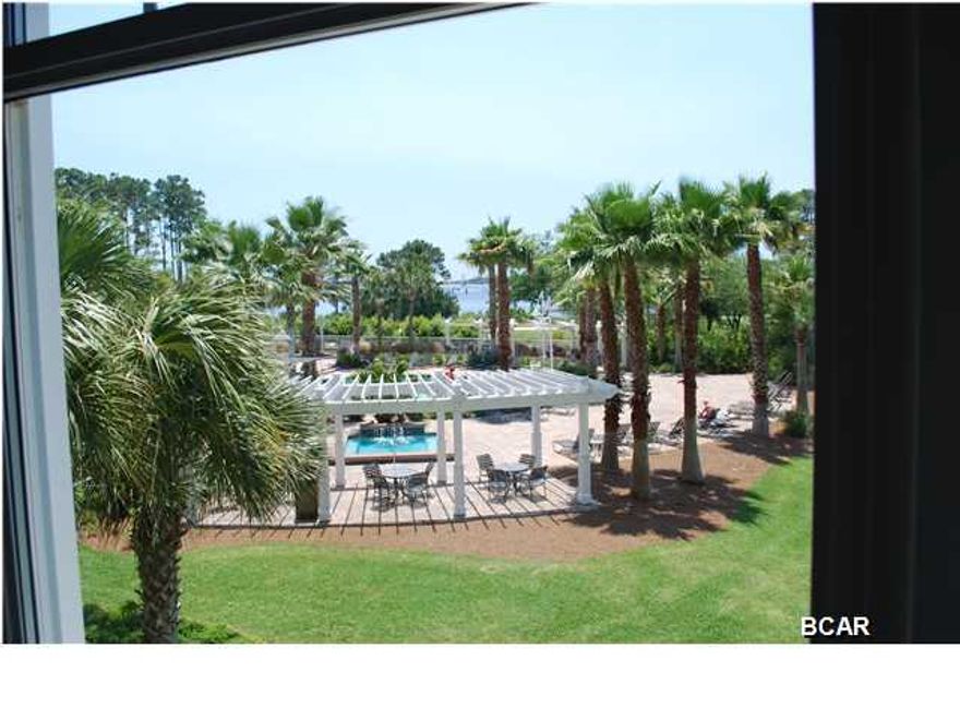 Located just outside the premier gated community of Bay Point. Reflections Resort includes an 11,000 square foot Serenity Spa. Your balcony overlooks the beautiful pool, the 4th and 5th holes of the Championship Nicklaus golf course and the beautiful St. Andrews Bay. Bay Point amenities include a world class marina, tennis, fitness center, golf, dining, shopping and much more.