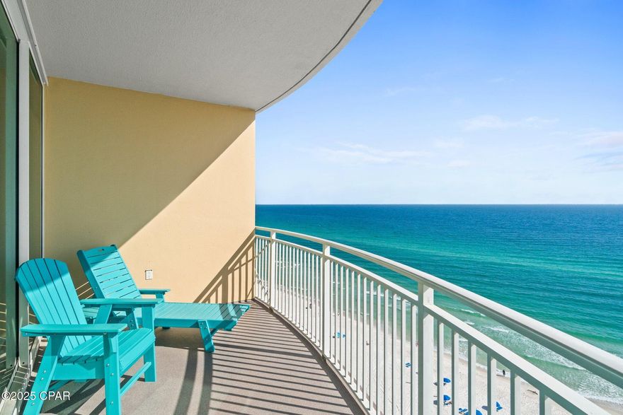 If you've thought about dipping your fingers into the rental market, look no further than Aqua 1405! This turnkey unit had a renovation late last year to include new paint throughout, new light fixtures in the hall, kitchen, and living room; new washer and dryer, some new furniture, and more.... This unit is in immaculate condition, to the point you wouldn't know it's being used as a rental, and it's ready for its new owners!  Aqua is in the lights, camera, action of all things Panama City Beach: walking distance to Pier Park, Shuckums, Diegos, and the BRAND NEW Topgolf expected to open in Summer of 2025! This unit has a strong rental history. In addition to being a fabulous unit, Aqua is an incredible building that is clean, well managed, and has passed and is in compliance with their Milestone Inspection. In additon, a new boardwalk was installed, and the pool area is about to have the famous Paparazzi Pizza and Deli as a brand new amenity!  If you are looking for a good opportunity, this is it!