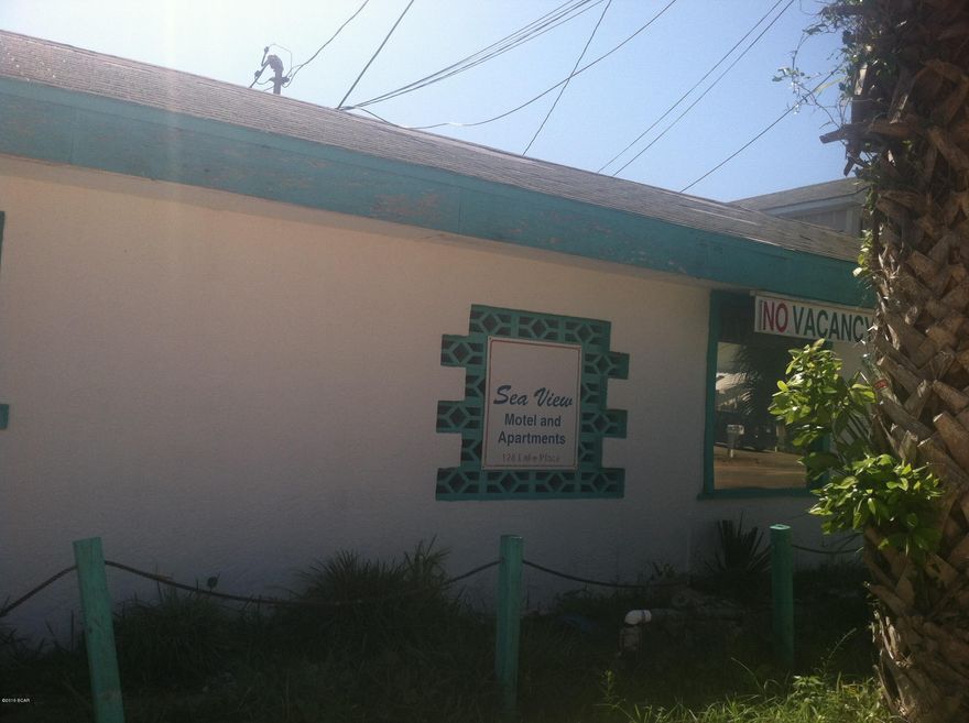 Sea View Motel purchased for future redevelopment. C-2 Zoning.