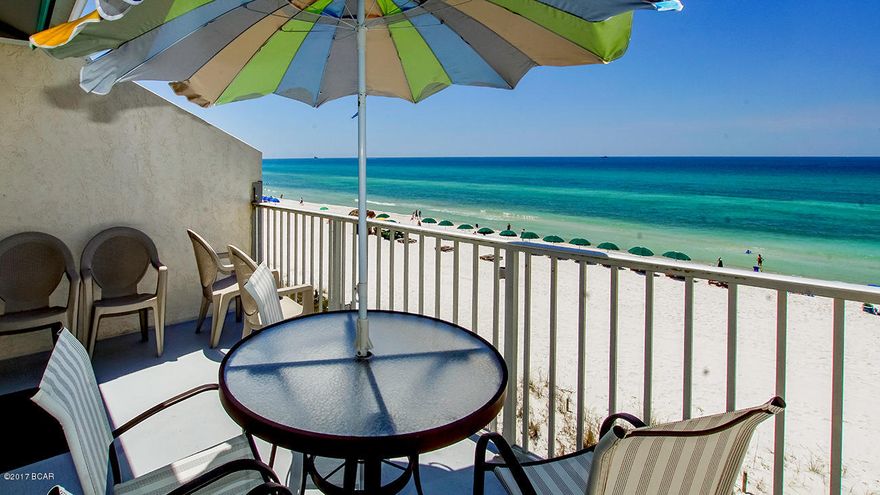 Beautiful, fully furnished Gulf front condo at the Nautical Watch condominiums. This unit has one bedroom, one full bath and an enclosed loft that can be used as a guest bedroom, bonus room or office. From the moment you walk in the front door, you can tell this condo is very well cared for. Freshly painted and new fridge in Jan of this year. NEW Tankless water heater and condo comes with Season Beach Chairs ($1200). The owners pay great attention to all the details, including the DUPONT storm sealant coverings on all the windows & doors. With the DUPONT Sentryglas sealant system, storm shutters are not needed, it can withstand wind up to 350 mph! This condo sleeps 6 comfortably and could possibly accommodate more with the oversized room that is used as an owners closet. Twin beds can fit in this area which is almost like another bonus room! Some of the notable features of this unit include the spiral staircase up to the loft, cathedral ceilings, stackable washer/dryer, wood laminate flooring, and absolutely amazing balcony views! Nautical Watch is a low rise, low density complex. 2017 HOA dues are low at $346 per month. Amenities include a seasonally heated pool, a well maintained interior courtyard around the pool area, and a bar-b-que/grill area located poolside Come see this gorgeous condo today!