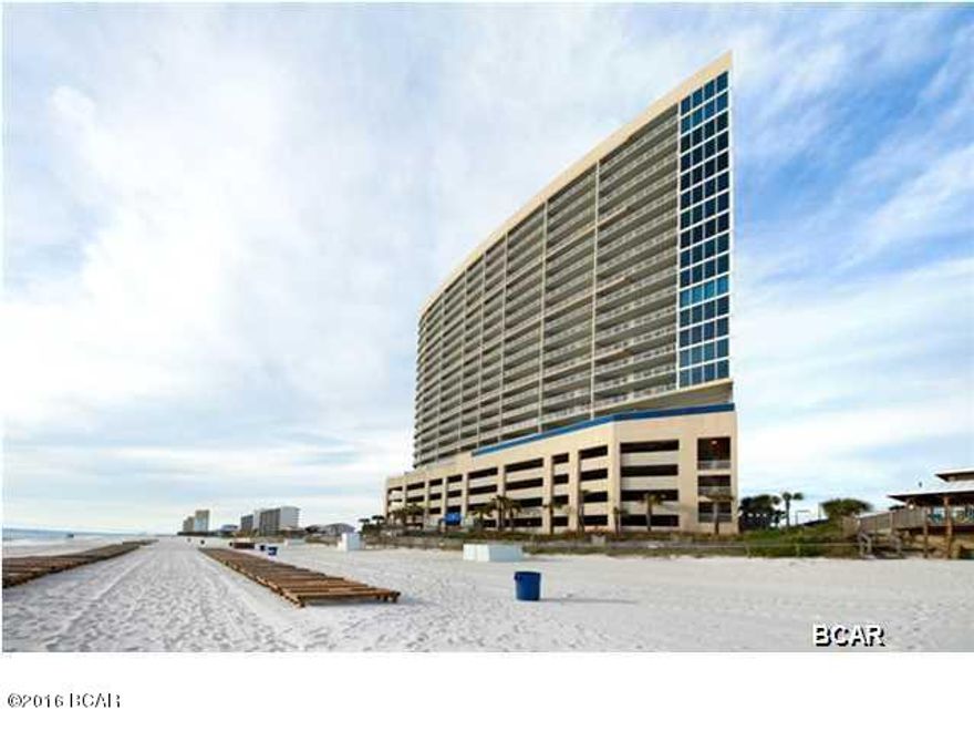 Are you looking for the best, this is the unit for you! The only unit of this most popular floor plan available. Gulf front master bedroom and master bath. Prestigious 6th floor unit not- too high not too low- perfect. Breath-taking views of the turquoise waters and the world famous white sandy beaches. Ideally designed and sold fully furnished. Sit back and enjoy all that Palazzo has to offer and experience the ultimate in gulf front living. Relax and enjoy the 220 ft. of beach front, in the highly sought after west end of the beach resort living.