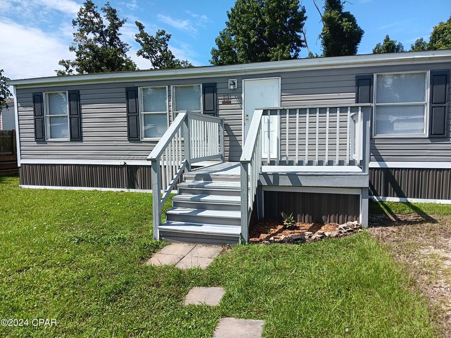 This 3 bed 2 bath home is located on a quiet culdesac in the panama city area. Move in ready. It has new carpet and is freshly painted. The master bath was updated with a tile shower recently. New air conditioner in 2021. Newer water heater.