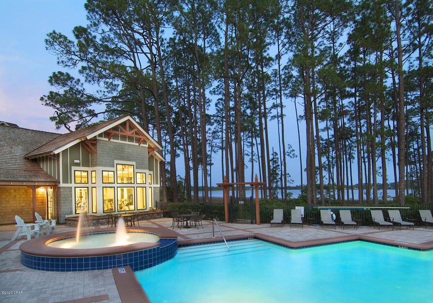 Entered for Comp Purposes only. Wild Heron is situated along the shores of Florida's largest coastal dune lake; under canopies of beautiful old oaks is a place of privacy and quiet comfort offering extravagant view of Lake Powell and three of the most picturesque Shark's Tooth fairways. This unique Coastal Craftsman community, best described as a sanctuary, offers all the world-class amenities you could ever need including Shark's Tooth Golf Club, Har-Tru Hydrocourt Tennis Courts, a lakeside grill and fire pit, community swimming pool, fitness center, boardwalks, trails and parks. The Boathouse at Prospect Point includes a dock for access to Lake Powell and is well stocked with kayaks and canoes for residents' use.