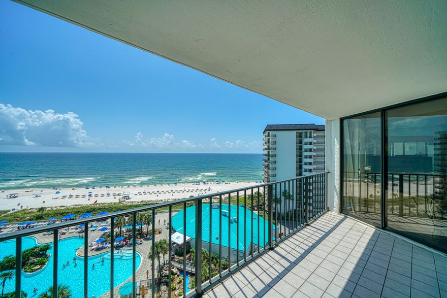 CURRENTLY UNDER CONTRACT, SELLER ACCEPTING BACKUP OFFERSWelcome to your new 2 Bed/ 2 Bath Gulf Front Beach condo!  Located in Tower I of Edgewater Beach & Golf Resort, this beach condo is the highly sought after deluxe unit, with floor to ceiling windows in the main living, dining, and kitchen areas, giving you  breathtaking views of the Gulf of Mexico, and a large, private balcony overlooking the Grand Lagoon Pool and the Gulf of Mexico. The master bedroom has a double vanity and large walk-in closet, and the second bedroom has a queen and en suite shower/tub. This property can be used as a second home, as well as a vacation rental investment property when you're not using it. Edgewater is a Gated Resort, offering exclusive amenities including  tropical lagoon pool, heated pools, hot tubs Bar, Restaurants, an on-property tram service, and Boat and RV parking. There is also a Convention Center on-site, which is a huge plus for owners who rent out their units, as it brings in a lot of additional rental business year round.The Club offers a Golf, Tennis, Shuffleboard, Fitness Center, and Salon Services. There is also Kids Adventure Club which keeps them happy with splash pad, special events, activities calendar. Owner's pets are welcome! Schedule a time to view your private showing today!