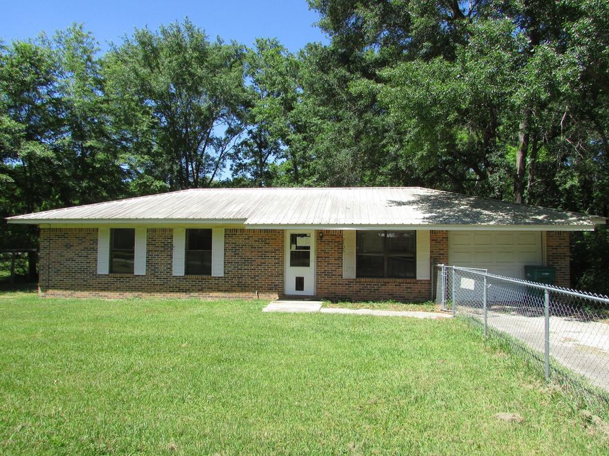 Cute 3 Bedroom 2 Bath Brick home located in the City limits of Alford. This home is fully fenced for the kids and pets to play! Home is ready for your family, but just needs your personal touches to complete. 1 Car attached garage for added storage. Quiet street tucked away but very easy access to Hwy 231. Only 40 minutes to Panama City Beaches, The world most Beautiful beaches! Call today before this home is gone!