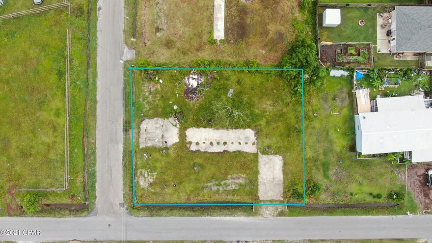Great opportunity to purchase a nice corner lot. This large .29 acre is close to Tyndall AFB, Eastern Ship Building, shopping, restaurants, and recreation. The lot is cleared and offers water, sewer, and electricity. *Water and sewer lines may be damaged* Old cement septic on property*