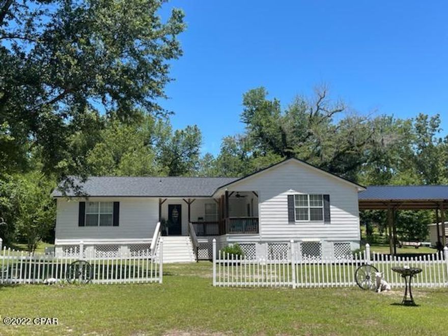 Currently under contract and the seller is excepting backup offer.This is it! Idyllic country living on picturesque 2+ Acres.  Beautiful, completely remodeled 3BR, 2 bath home features split floorplan, large rooms, Master Bedroom with his and her closets, solid wood cabinetry, separate laundry room, dining area, breakfast bar, new flooring and paint though out. This home is the perfect place for entertaining with its large covered outdoor area, serene front porch and backyard deck. Great place for weekend BBQs and family get togethers!