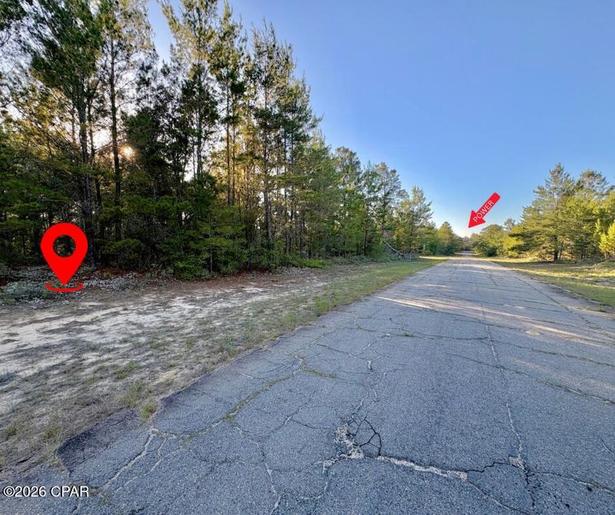 Lightly wooded lot located in the peaceful and scenic Sunny Hills community. There are power lines located at the end of Yarmouth on the corner of Yarmouth and Randolph, less than one thousand feet. For nature lovers and outdoor enthusiasts, Gap Lake has great fishing and is not too far away either, it is an 800+ acre freshwater paradise. Enjoy serene views of majestic cypress trees and experience excellent fishing opportunities right in your neighborhood. Additionally, a county boat ramp on Gap Lake makes for easy access to all your water adventures. Sunny Hills is a growing golf course community with a lot of new construction happening. It's ideally situated just under 30 minutes from both Chipley, Lynn Haven, and the airport- offering the best of both worlds: a slower, laid-back lifestyle while still being close to city amenities. Plus, you're less than an hour away from the white sands of Panama City Beach! Sunny Hills also offers many freshwater lakes for fishing and boating and also a swim park at spring-fed Boat Lake for seasonal fun. This deed-restricted lot is reserved for building only, ensuring a well-maintained community without the burden of HOA fees. Enjoy the tranquility and convenience of life in Sunny Hills! Buyer to do their own due diligence about getting utilities on the property. Buyer to pay for owner's title policy/title fees.
