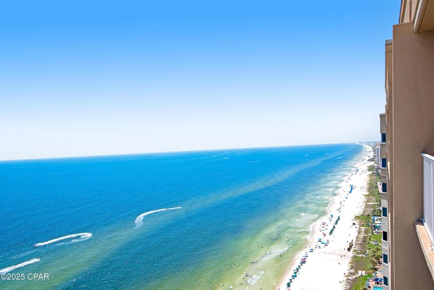 PRICE IMPROVEMENET! 
Penthouse Level | Sleeps Like a 2-Bedroom!
Welcome to Unit 3015 at Tidewater Beach Resort — the perfect setting for your unforgettable beach getaway! This highly desirable floor plan offers 1 bedroom PLUS a private bunk room, AND 2 full bathrooms. 

Soak in breathtaking Gulf views from the floor-to-ceiling sliding glass doors in the open-concept living area AND the master bedroom, which also opens to the expansive balcony.

The condo features beautiful updates including laminate and travertine tile flooring, fresh coastal décor, updated granite countertops, modern cabinetry, and stainless steel appliances.

Tidewater Beach Resort is a premier gulf-front destination in Panama City Beach, ideally located near Pier Park, and offers two lagoon-style outdoor pools, a heated indoor pool, fitness center, movie theater, and more!