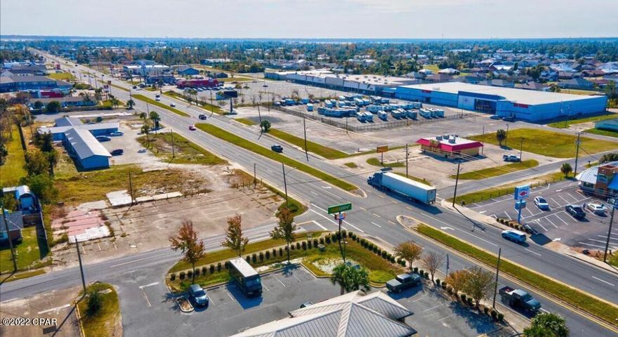 Previous location of Oriental Inn, cleared and ready for a new build. The adjacent property that was past Sip N Cue is also for sale.