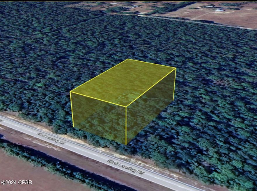 Check out this nicely wooded 0.65 acre parcel off of a lovely well-maintained country farm road. Living in the country is peaceful but rarely are you living in the country and only 1hr and 25 mins to Destin and it's pristine ivory sand beaches. You can't forget about it Ponce de Leon, Fl. Among the oldest cities in America is only 28 mins away. Access to electricity across the street, well and septic needed. This is a great time to snag land in this area.