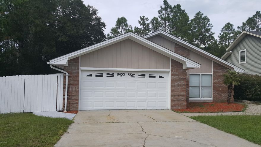 This beautiful move-in ready home in Panama City will be the perfect home for any family. 4 bed 2 bath, 2200 sqft of living space. Large remodeled kitchen with new stainless steel appliances, a two car garage, and a newly replastered in-ground pool. With extra features like skylights, berber carpet, and an amazing Murphy bed. Vacant, easy to show, bring offers.