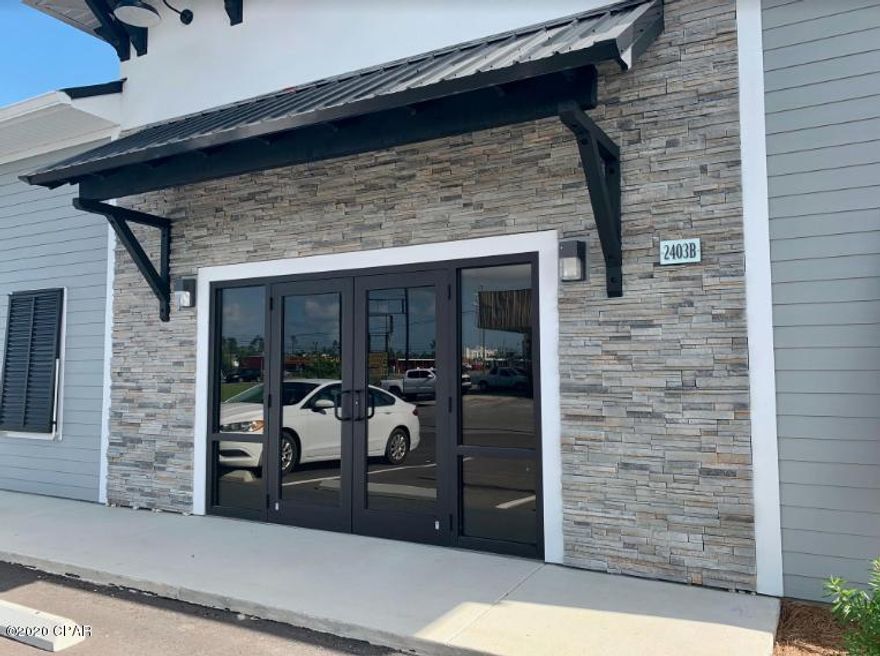 Masterfully redone office or retail space available in Lynn Haven's busiest commercial corridor. Centrally located across from Starbuck's and the Publix shopping center this space provides strategic exposure that is a rare fine. Entire building can be leased as well (MLS 699068). Lease terms NNN.