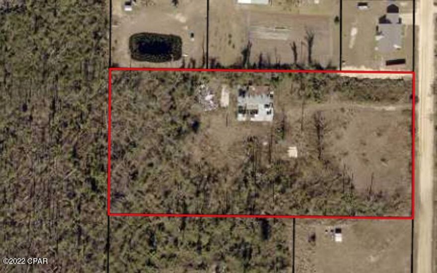 CURRENTLY UNDER CONTRACT, SELLER ACCEPTING BACKUP OFFERS. Beautiful 4.34 Acres of prime land in a serene country setting and less than 40 minutes from the beach. The perfect blank canvas to build your dream home with plenty of space for a garden and animals and pool. A large barn is still on the property, but needs some repairs. A well and septic tank currently exist on the property. Only a few miles from Deerpoint Lake and boat ramps.