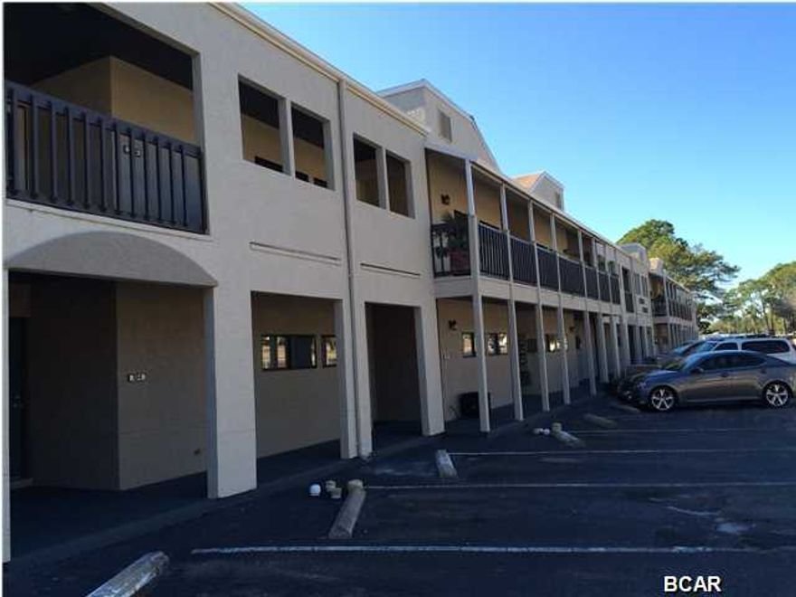 Fantastic find - this is a 2 bedroom 2 bath condo unit at Bayou Point Villas located directly on Watson Bayou, and just a short distance to Bay Medical Center and Downtown Panama City. This unit is in fantastic shape, recently painted, and all tile floors. The master bedroom over looks the water along with the living room with the living room opening up to an quaint deck/patio looking out towards the water and dock with boat slips. This unit also comes with a boat slip, washer and dyer, and some utilities are included.