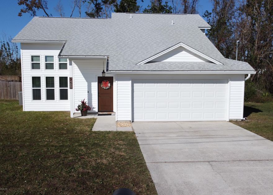 *New to Market* A Stunning Contemporary Smart Home that shows as new. Enter into a bright and airy floor plan that showcases a beautiful vaulted ceiling and offers plenty of windows and natural light. Beautiful porcelain tile throughout main floor and exquisite bamboo throughout 2nd floor. The kitchen features beautiful custom cabinetry, granite counter tops, tumbled marble backsplash, and a high-end appliance package. Soft close doors and drawers, even a large basin sink. French doors lead out to a massive 24x20 deck overlooking a nature preserve, an amazing space for entertaining. Master on first floor and beautiful master bath with granite and custom sink. New roof and new energy efficient windows. Home has been maintained with an open wallet and pride of ownership shows. Smart Home ... features include a Nest thermostat, Nest Hello doorbell, and Nest C02/Fire alarms. Phillips Hue bluetooth lighting throughout most of the home, control from your smart phone. Remotes for all ceiling fans. Insulated garage door. Backyard does extend beyond the deck, but current owners preferred to keep it natural and enjoyed the privacy. It could easily be utilized for more space. Tesla Charger does not convey. All in the desirable Shadow Bay neighborhood. Just minutes from TAFB. Great proximity to restaurants, shopping, and public parks.