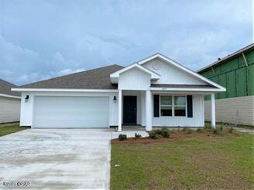 As you enter this Cali floorplan you will find quality paint with orange peel textured walls and traditional 8' ceilings. Vinyl flooring throughout all common

areas of the home and carpet in bedrooms. The kitchen has a center island and includes a pantry, beautiful stained cabinetry and durable laminate countertops. This home is being constructed with the Zip Sheathing system, providing greater protection than a traditional housewrap from
damages due to wind, rain, and extreme weather.
A standard Smart Home package includes a KwikSet keyless entry, Skybell doorbell, automated front porch lighting, an Echo
Dot device, and Quolsys touch panel which can be integrated to control your lighting, thermostat, front door and so much more.
A builder 10 year structural warranty is also included.
Pictures, photographs, floor plans, elevations, features, colors and sizes are approximate for illustration purposes only and will
vary from the homes as built. Home and community information including pricing, included features, terms, availability and
amenities are subject to change and prior sale at any time without notice or obligation. For Move-In/Completion Estimates:
Ready dates are estimates only. Timing of completion of construction and buyer move-in are subject to contingencies
contained in home purchase agreement and governing jurisdictions issuance of a certificate of occupancy, and may change
due to forces majeures and other delays or disruptions outside the reasonable control of the Builder.