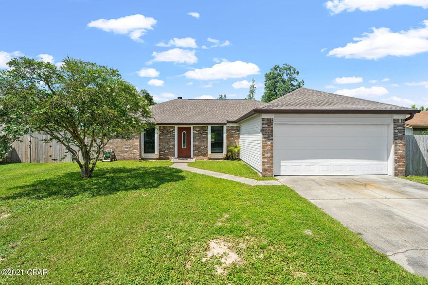 CURRENTLY UNDER CONTRACT, SELLER ACCEPTING BACKUP OFFERS.  Move in ready!!! This home has a split floor plan, with a big open living room along with a brick fireplace.  Luxury vinyl tile throughout the entire home.  Updated kitchen with newer cabinets, granite counter tops, and stainless steel appliances!  The backyard is huge with a nice sized storage building.  Roof was replaced in 2019.  This home has it all!  Measurements to be verified by buyer if deemed important.