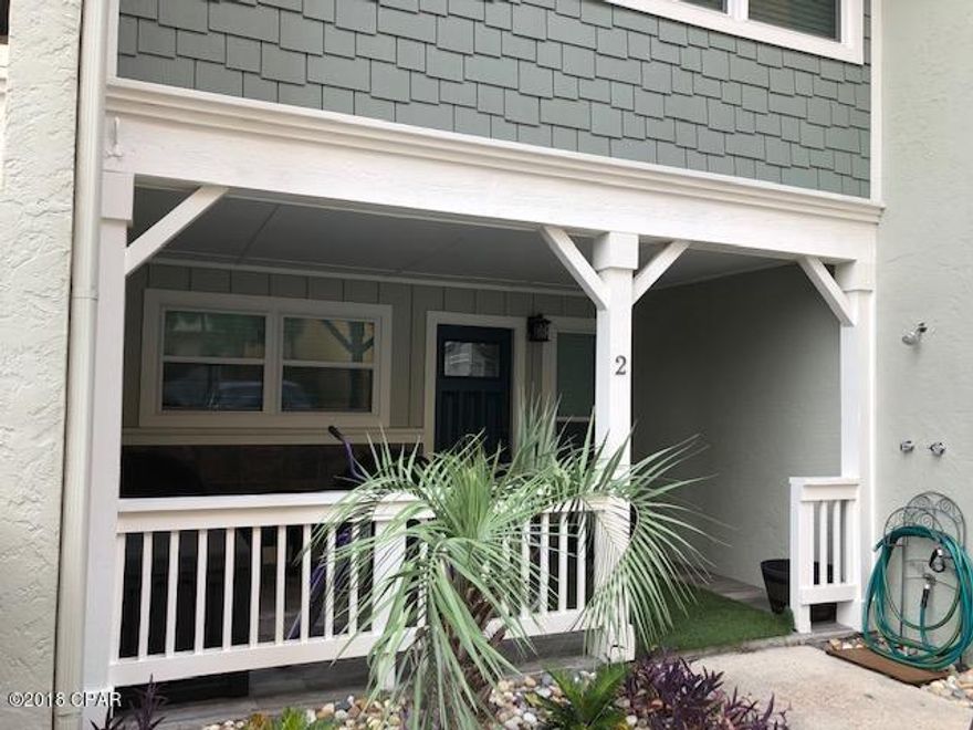 Amazing townhouse across the street from the gulf. FURNISHED 1440 Sq Ft. 2 Bedrooms, 2.5 Baths. Custom cabinets and granite counters. Just a short walk to the beach. This is a must see.