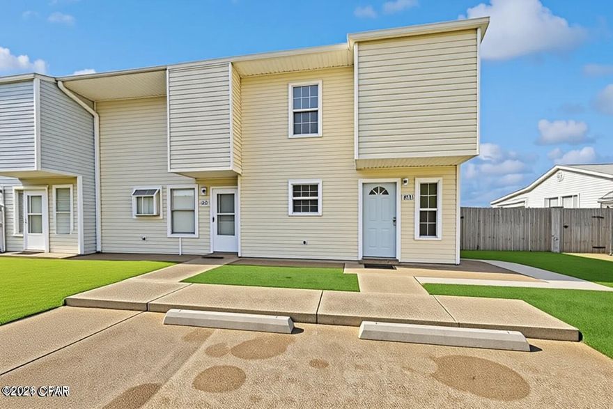 $200 off first month rent—this corner-unit rental checks the boxes that are hard to find. Enjoy no credit check, no HOA community, and small pets allowed, plus a fenced backyard for extra privacy. Inside, you'll get comfort and efficiency with a new A/C unit and an updated roof, along with ceiling fans throughout. The layout is ideal: 3 bedrooms upstairs, each with customized closet space, and a large full bathroom, and a convenient half bath downstairs for guests. You'll also love the added storage with a utility closet, separate storage shed, and a dedicated laundry room. Limited-time move-in special: $200 OFF your first month's rent when you secure the unit now. Corner units like this don't last—message today to schedule a showing and lock in the discount.