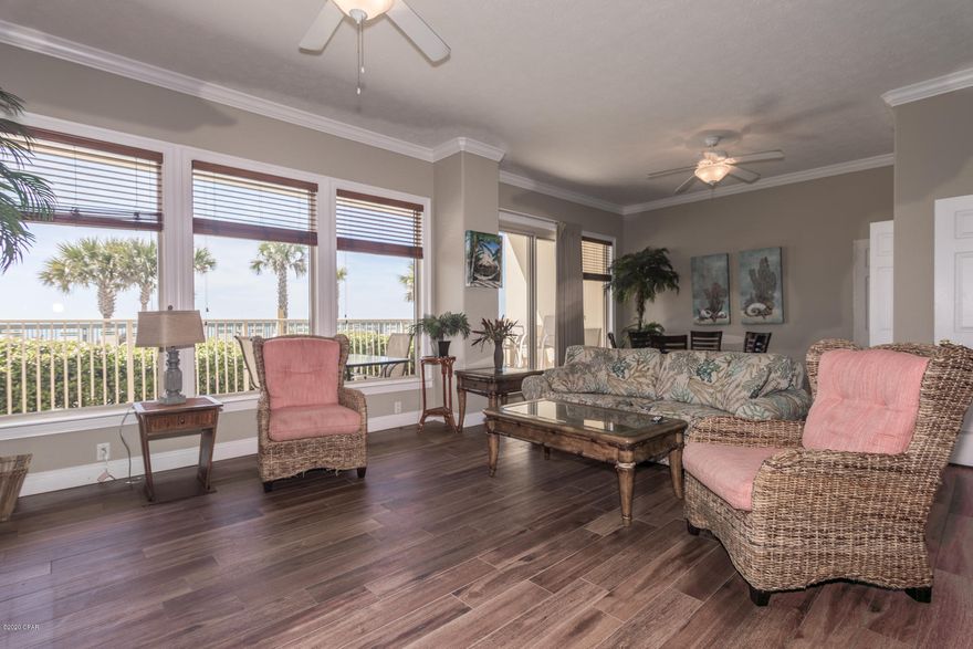 GULF FRONT GROUND FLOOR TWO BEDROOM TWO BATH WITH BUNK BEDS...SLEEPS EIGHT....PRIVATE LARGE GATED PATIO.....TWO POOLS,HOT TUB, KIDDIE POOL AND TIKI BAR...