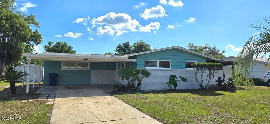 Beautifully Updated Home in Central Panama City!

Welcome to 1603 Lindenwood Drive—a charming and move-in-ready 3-bedroom, 2-bath home ideally located just off 23rd Street. You'll love the convenience of being minutes from Sam's Club, Gulf Coast Hospital, shopping, dining, and more.

Step inside to find fresh paint throughout, brand-new luxury vinyl plank flooring, and an open, inviting layout perfect for everyday living. The modern kitchen shines with new granite countertops, stainless-steel appliances, and generous cabinet and counter space—ideal for cooking and entertaining.

Enjoy Florida living year-round on the expansive 13×28 covered, privacy-screened porch, perfect for relaxing, dining, or hosting friends and family. Outside, you'll also find two versatile outbuildings—a 12×24 workshop and an 8×10 storage shed—offering plenty of room for hobbies, tools, and equipment.

Originally built in 1960 and thoughtfully updated, this home blends classic charm with modern comfort in a prime central location. Don't miss the opportunity to make it yours!