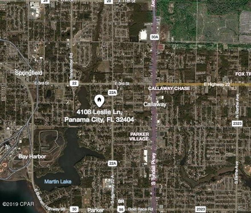 Great building lot in the Cherry Hill subdivision. Convenient to Tyndall Air Force Base, shopping, dining and more. Slab is still in place which can potentially save the buyer certain costs. Great value at this price point.