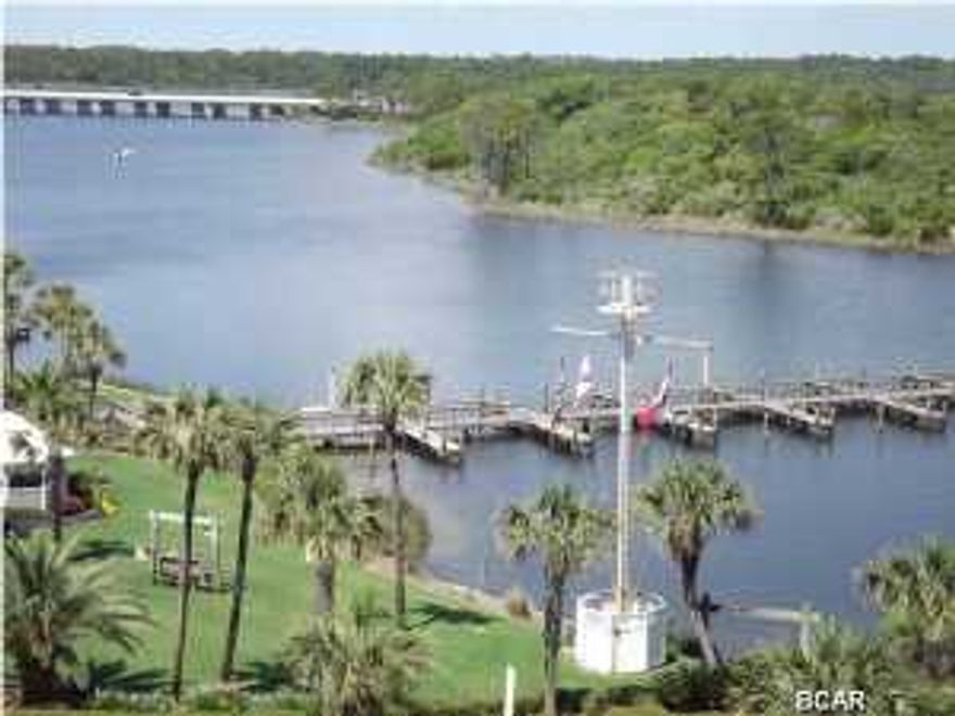 The owner has just done some changes to the unit consisting of all new kitchen appliances, new carpet, and is having paint work and touch up done. There are Beautiful views from this desirable Pinnacle Port Unit, both bedrooms and the living room offer views of the Gulf or of Lake Powell and the Pinnacle Port Marina. This complex offer numerous amenities and is conveniently located to Pier Park, North West Florida Beaches Airport, some Great Golf Courses and 30A. You will be less than thirty minutes from a host of restaurants and shopping areas. Make your appointment today and see what it would be like to be able to play in the Gulf or Fish in Lake Powell.