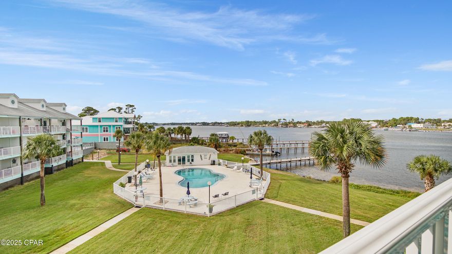 Enjoy waterfront living in this 1BR/1BA condo with a spacious loft, perfectly positioned on the lagoon with direct access to the Gulf of Mexico. Residents have access to a dock where you can park your boat, plus on-site boat storage for owners.

This prime location puts you walking distance to the beach, popular restaurants, and nightlife, directly across the street from the marina that offers additional storage for larger boats, and only half a mile from St. Andrews State Park.

Whether you're seeking a weekend getaway or a year-round retreat, this condo offers the best of coastal living — boat, beach, and fun just steps from your door!