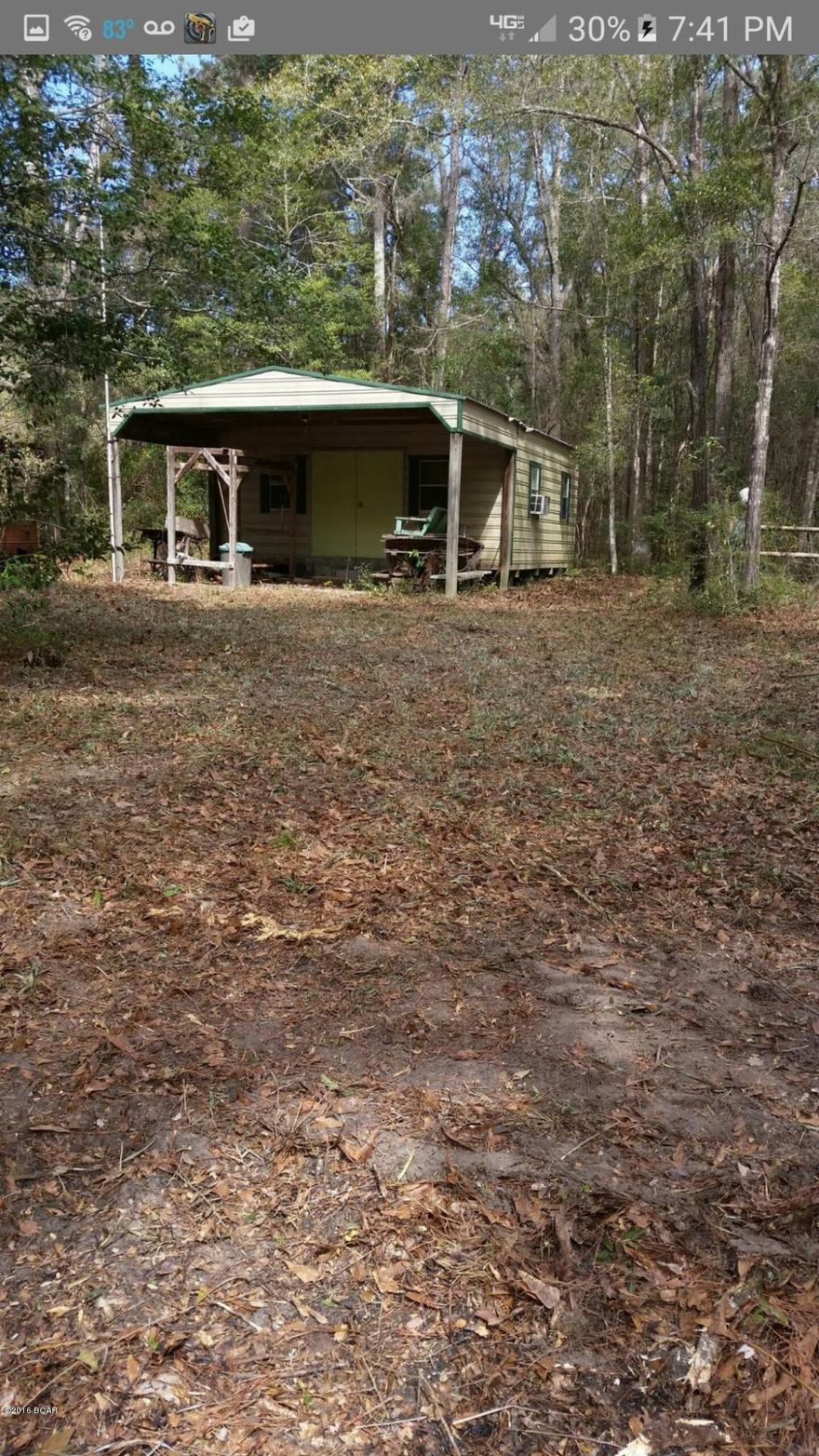 Small lot --with small 20x20 storage shed that has a oak tree limb damage.  Great fishing location for travel trailer or RV.

owner is ready to sell.  GREAT HUNTING and FISHING --Electric pole and Septic Tank.  SOLD AS IS-----------