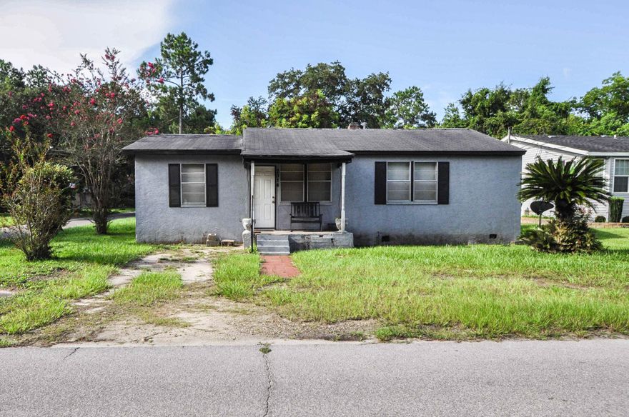 BRING ALL OFFERS for this nice investment property! This 2 bedroom cottage is a fixer upper, but with just a little TLC, this would make a nice rental property with great income potential!  Floor and ceiling will need work.  All sizes are approximate, please measure if important.