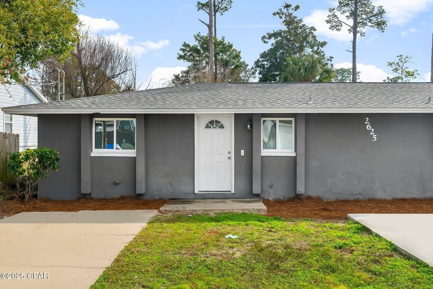 This is a 3-bedroom, 2-bath duplex unit located in the Thomas Drive area, close to Publix and Winn-Dixie. Just a few blocks from the lagoon and only minutes from the beach, this home features all tile floors and a fenced backyard. Washer and dryer hookups are available. Don't miss out on this convenient location!