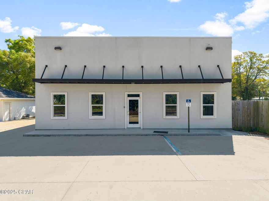 Rare opportunity to purchase two contiguous GC-1-zoned properties in the Bayview Addition of Panama City, offered together at a discounted package price. This flexible assemblage combines a modern warehouse facility with a newer single-family residence, creating multiple income and use scenarios. 1806 Brown Ave features a 3,476 SF warehouse building constructed in 2016 with metal construction, office areas, and paved access—ideal for a variety of commercial or service-based uses.
1808 Brown Ave, built in 2017, is a 2-bedroom, 1-bath single-family home currently tenant-occupied with strong rental income in place. The property also provides valuable additional parking for 1806 and includes a detached garage suitable for office, storage, or flex space. Upon vacancy, the residence may also support future commercial or mixed-use use, subject to buyer verification. Together, the properties offer approximately 17,424 SF of combined land, allowing buyers to operate, generate income, or reposition both assets long-term. Properties may be purchased individually or as a discounted package. Combination sale strongly preferred. Buyer to verify zoning and intended use.