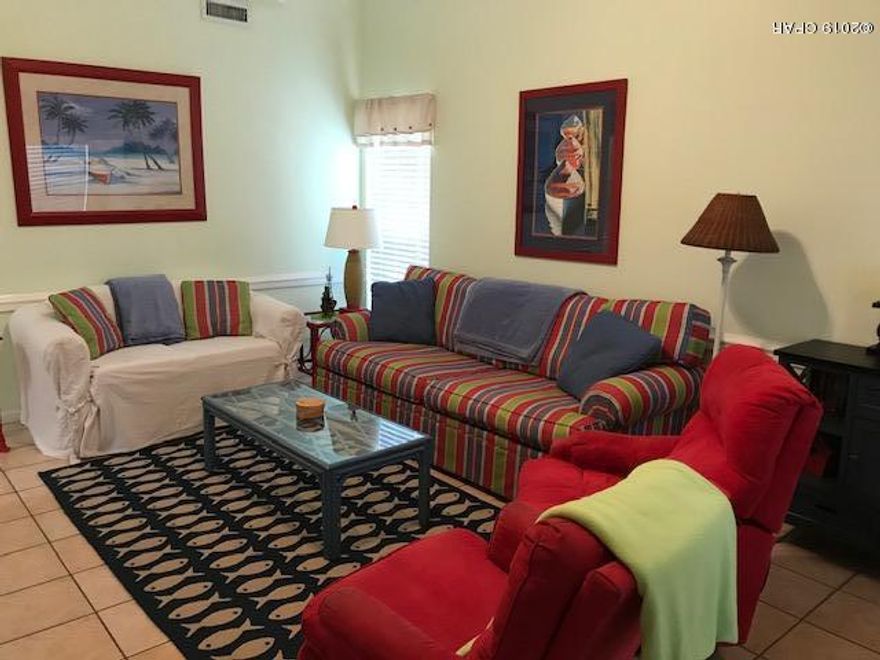 Currently Under Contract, Seller is accepting Backup Offers.Great property in Horizon South, which has 4 pools 2 Hot tubs, Tennis Courts, Shuffle Board Court, Basket Ball Court, and a mini golf Course. This unit has many upgrades including; new roof, new vinyl flooring in bedrooms New Dishwasher, new A/C in 2017. New windows are being installed now and new roof has just been completed. It is set up for beach vacation time  and all you need to bring is your tooth brush. Call today for your personal tour,