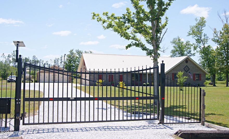 Spread out in this Sparkling Clean, Updated, 2,646 sq. Ft / 4 Bedroom /Bonus Rm/ 3 Bath / Brick  with Metal Roof....Custom built home.





Desirable, Large .85 Acre Lot...adjacent to Cherokee Heights Neighborhood...NOT  touching your Next Door Neighbor!... Room to Garden, Play, have Pets & Get-Togethers.  



A Very Special Room is the Light & Bright Living Room -  Graced w/ Beautiful, Custom, Curved Wood Arches(4) & Ceiling-to-Floor low E glass windows, w/ French Doors open to the Great Room. The Yellow Pine Tongue & Groove Walls & Ceilings are Lovely. Features: Pella windows W/ built-in blinds / Central Vac / Cedar Closet / Covered Front & Back Porch + 2 Car Attached Garage AND a Detached  29' x 24' 2 Car Garage/ Workshop/ 220 electric service. 

Can you say "No Water & Sewer Bill" as this home has a House Well for water & a Septic System with a current, passed, inspection recently completed (in docs)

The Long, Gated, Driveway has plenty of Parking.  Incredible space.

Located in an area of higher priced homes.  Close to: Tyndall AFB, 23rd St; Restaurants, Shopping, M.D.'s & a new Publics Grocery Store being built close by on 231 next to John Deer. Walk to Tommy Smith Elementary and Merritt Brown Middle Schools. Hurry to see this Wonderful Property!

Note: Included in sale is Washer & Dryer. Excluded in sale are 2 Large Teal Wall Lights + Decorative Mermaid Horse Hanging in the Living Room