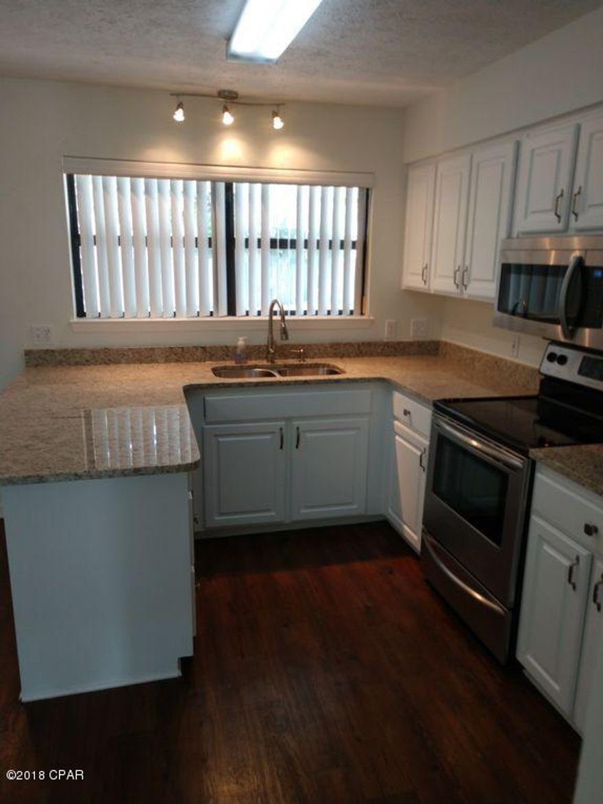 Added for comp purposes only

New paint, new kitchen, new bathroom cabinets and vanities, new roof, new water heater, new flooring.