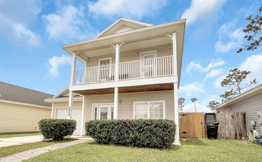 'CURRENTLY UNDER CONTRACT, SELLER ACCEPTING BACKUP OFFERS' Come see this beautiful move in ready 3br/2.5ba two story coastal-victorian style home in the unique Avondale Estates neighborhood. Centrally located in Panama City to all the shopping, restaurants and schools. 



Features an open living, kitchen, and dining layout that is perfect for hosting or family time. Guest half bath is located downstairs. New roof installed and new fence surround the property for privacy.



Enjoy your private second floor balcony attached to the large master suite. Common sidewalks and a common playground area give you that nostalgic neighborhood feel. Two other spare rooms are featured upstairs along with another full bath.



All measurements are approximate and should be confirmed if important.