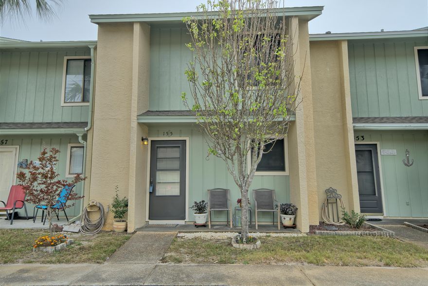 CURRENTLY UNDER CONTRACT, SELLER ACCEPTING BACKUP OFFERS Gulf Highlands unit has a beautiful completely tiled first floor with full granite counter top in the kitchen, breakfast bar, Stainless appliances, gas stove. Large and spacious open flow.  Fully furnished. Enclosed back patio 10x11.  Unit is very clean and well cared for. Half bath downstairs. Two bedrooms upstairs with each their own full baths. One bedroom has a balcony. There is also a washer and dryer upstairs for convenience. Complex has 11 pools to include a pool on the beach. This unit backs up to heated pool and mini-golf. Great as a rental short term or long, close to everything shopping, beach and entertainment!  Call today this unit will not last.