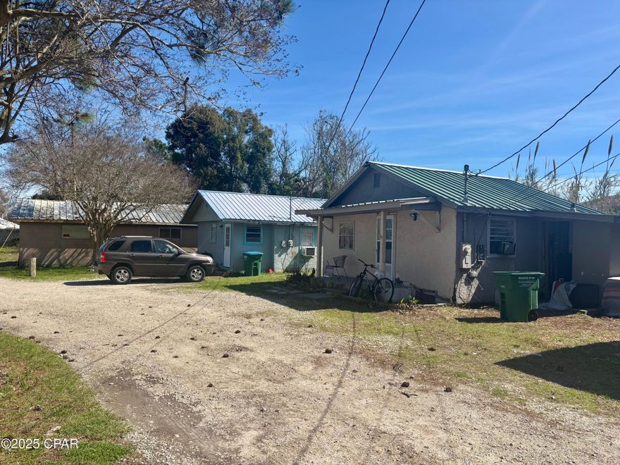 Income producing property with huge upside potential. The property currently features 8 rental units with multiple warehouses, storage buildings and additional units that can be restored or replaced. Currently grossing approximately $9,400/month. Presently zoned R-5 (Bay County). Fix up the buildings for additional income or enjoy the current cash flow and develop in the future. Excellent location near Front Beach Road. Call today and explore the endless possibilities.