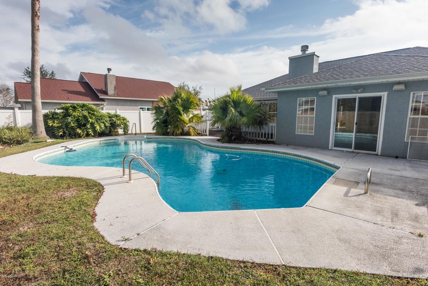 ~~$10,000 Price Correction~~This brick saltwater pool  4 bedroom, 2 bath home is move in ready. Located in the highly sought after neighborhood of Mowat Highlands. All the flooring is new and it is the wood look tile. New roof in 2019, stainless appliances, comes with front loading washer & dryer and all appliances. Located on a large corner lot.Brand new deck on the back. Seller is motivated!